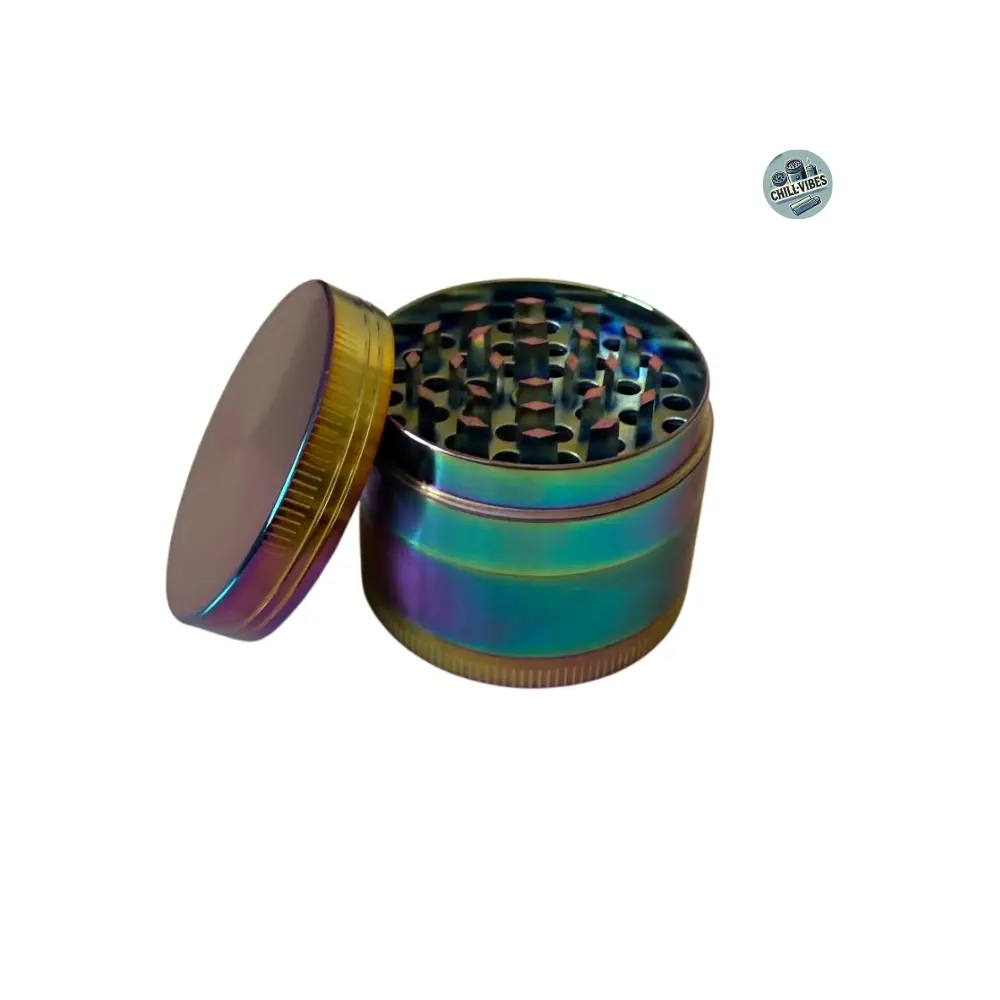 ChillVibes_Grinder_Métallique_ Holographique_Effet _Arc_en_ciel_Image_Carroussel4.webp
