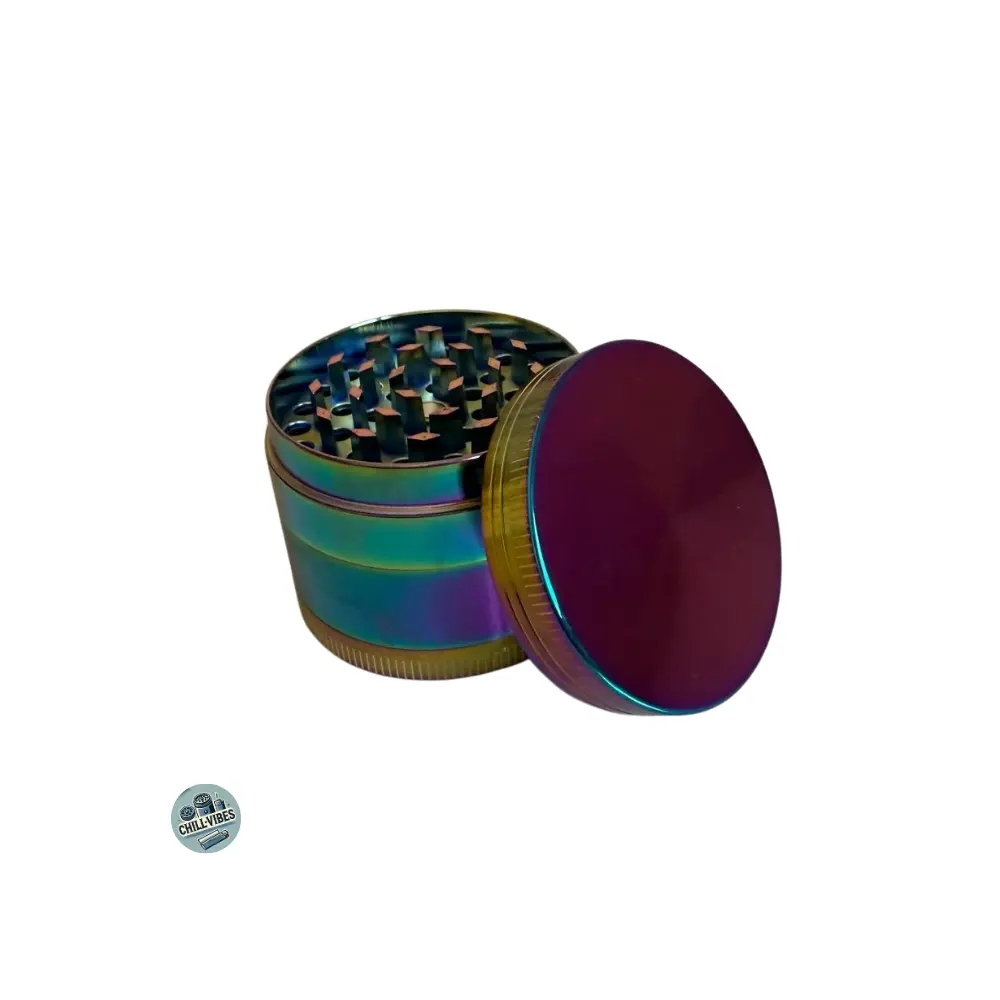 ChillVibes_Grinder_Métallique_ Holographique_Effet _Arc_en_ciel_Image_Carroussel5.webp