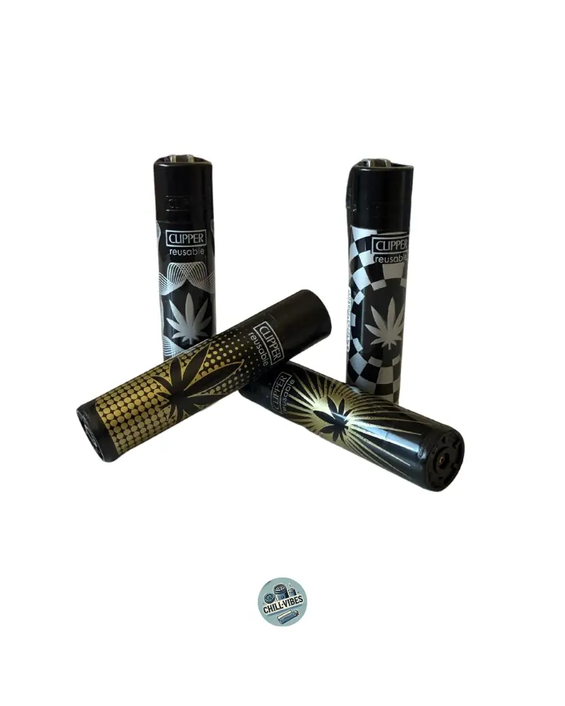 Briquets Clipper (Noir)