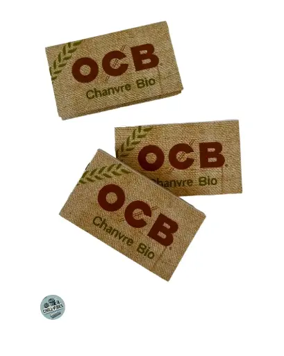 [FAROCBREG0050] Feuilles à rouler OCB Chanvre Bio – Papier naturel non blanchi x 50